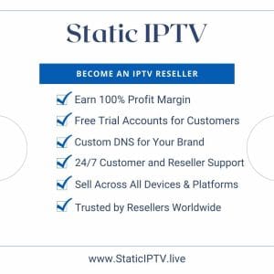 Become an IPTV Reseller