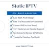 IPTV 1 Month Subscription | StaticIPTV