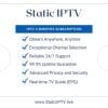 IPTV 3 Months Subscription | StaticIPTV