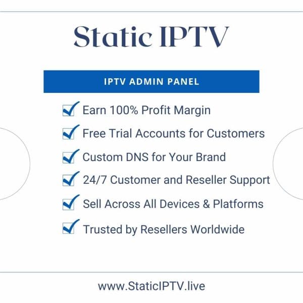 IPTV Admin Panel