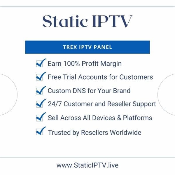 Trex IPTV Panel